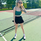 Green athletic top
