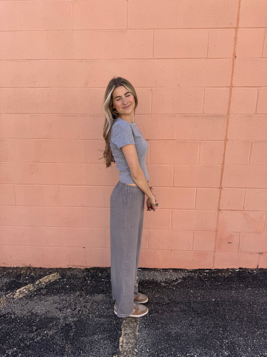 Gray Sweatpants