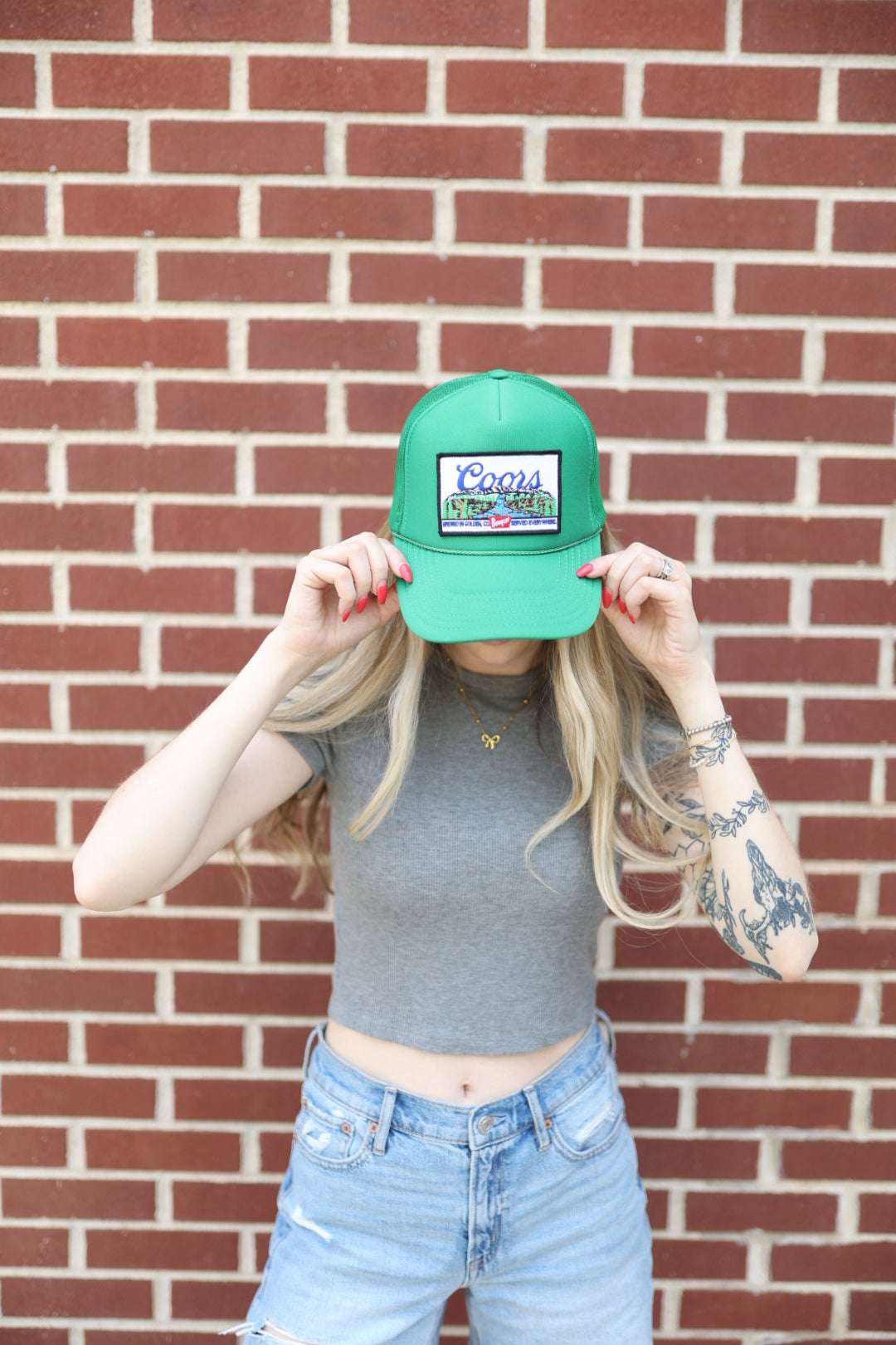 Green Coors Hat
