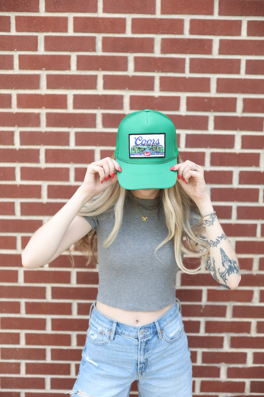 Green Coors Hat
