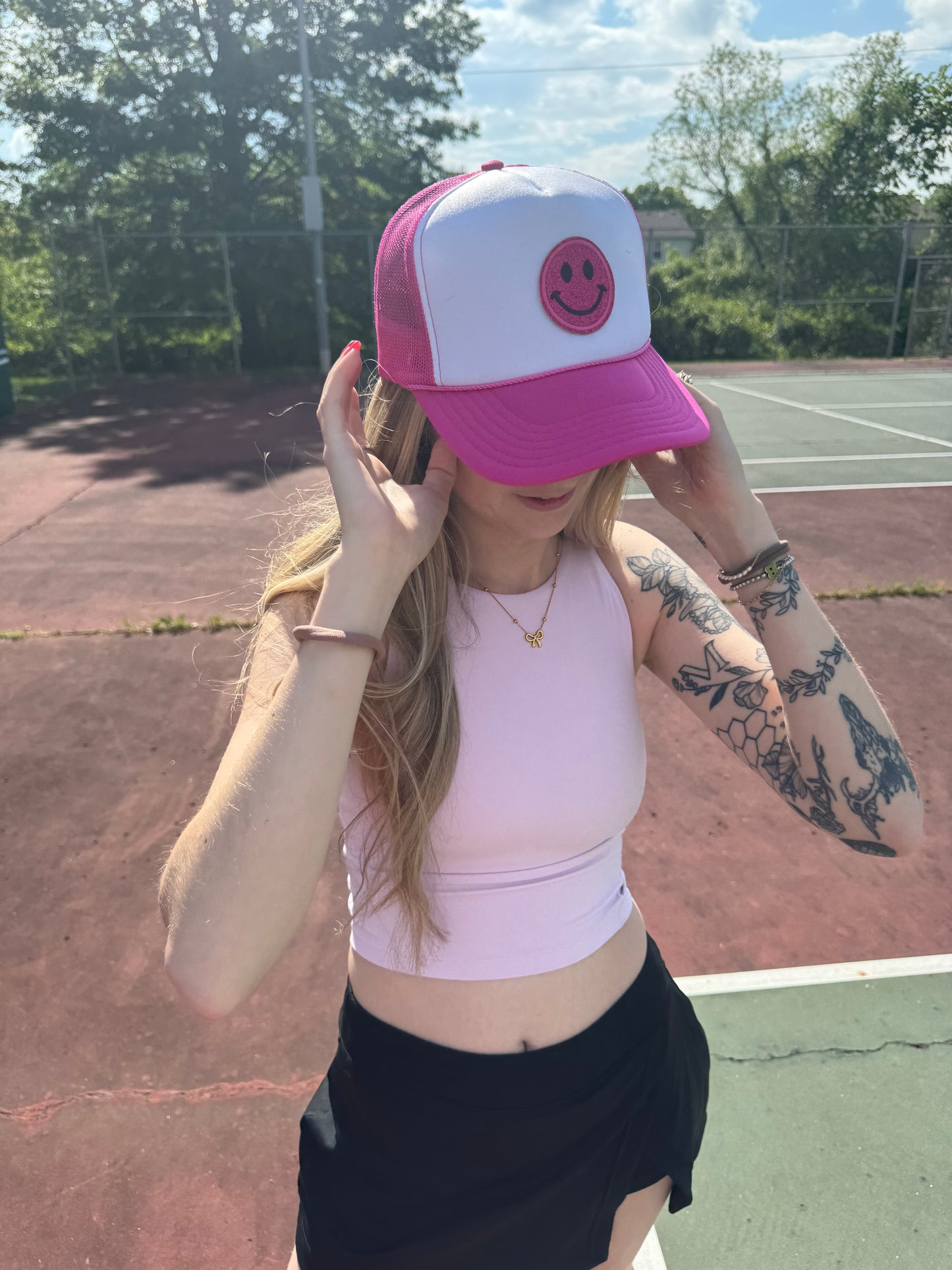 Pink Trucker